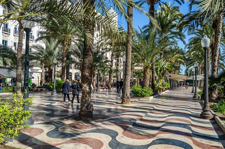 Explanada de España, Alicantre