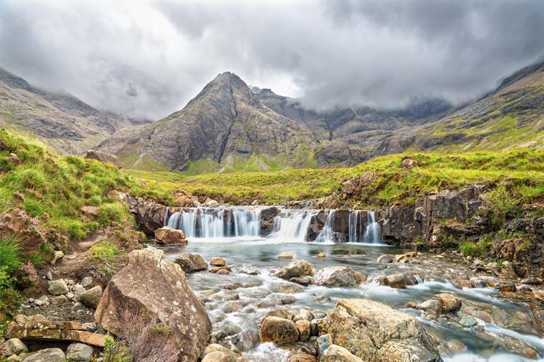 Fairy Pools op Isle of Skye