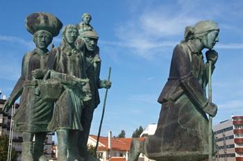 Fatima, bedevaardersmonument in centrum