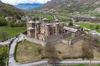 Fénis kasteel bezoeken, Valle d'Aosta