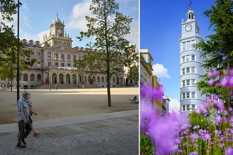 Ferrol, Galicië, Spanje