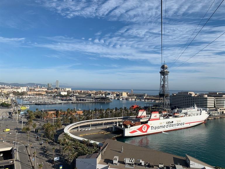 Ferry terminal Barcelona