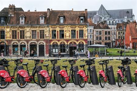 Fietsen in Lille (Rijsel)