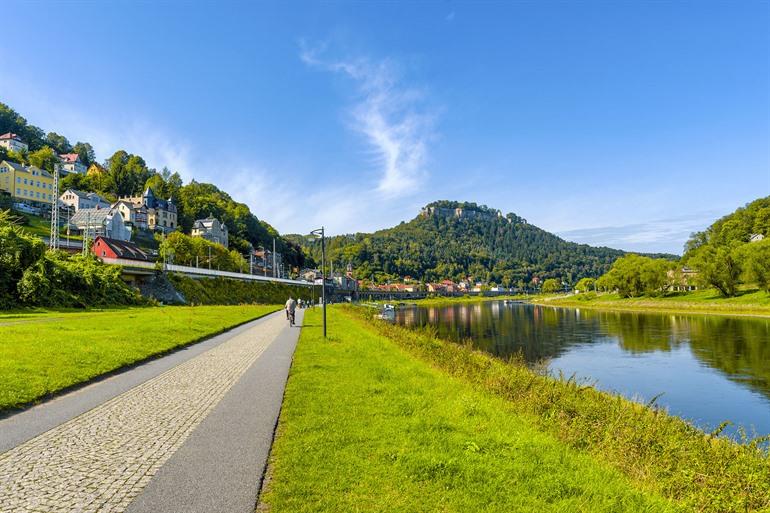 Fietsen langs de Elbe, Saksisch Zwitserland
