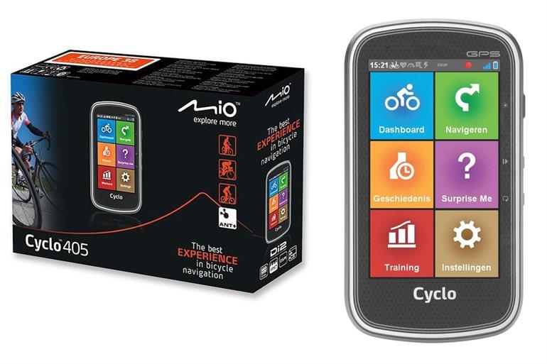 Fietsnavigatie en fietscomputers Mio Cyclo 405 HC