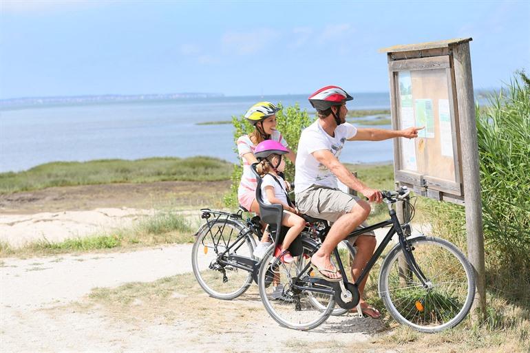 Fietstocht maken rond Bassin d'Arcachon