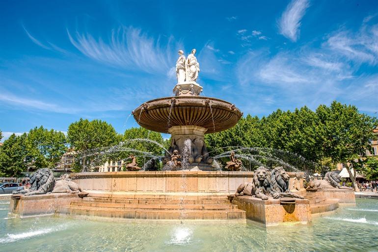 Fontaine de la Rotonde, Aix-en-Provence