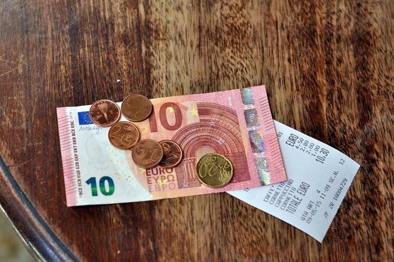 Fooi geven in Europa