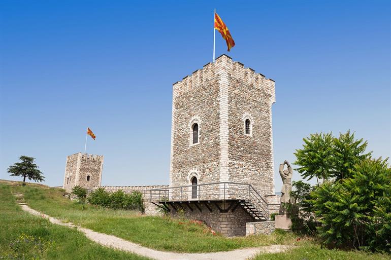 Fort Kale in Skopje, Noord-Macedonië
