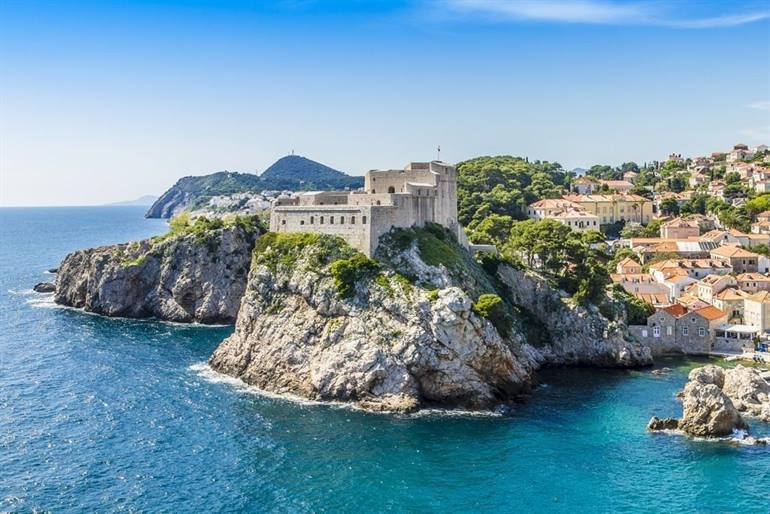 Fort Lovrijenac in Dubrovnik