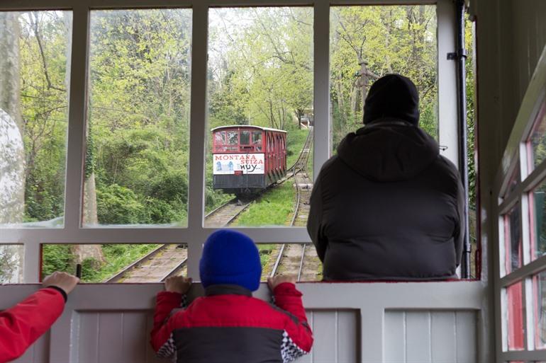 Funicular naar Monte Igueldo in San Sebastian