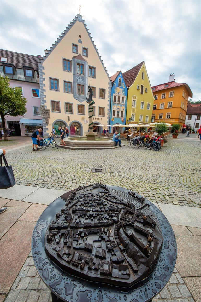 Füssen Altstadt, Beieren