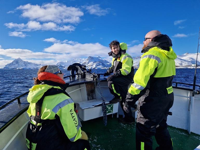 Ga diepzeevissen op de Lofoten