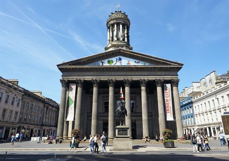 Gallery of Modern Art in Glasgow, Schotland