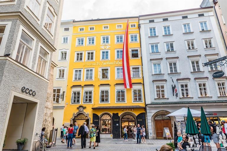 Geboortehuis van Mozart in Salzburg