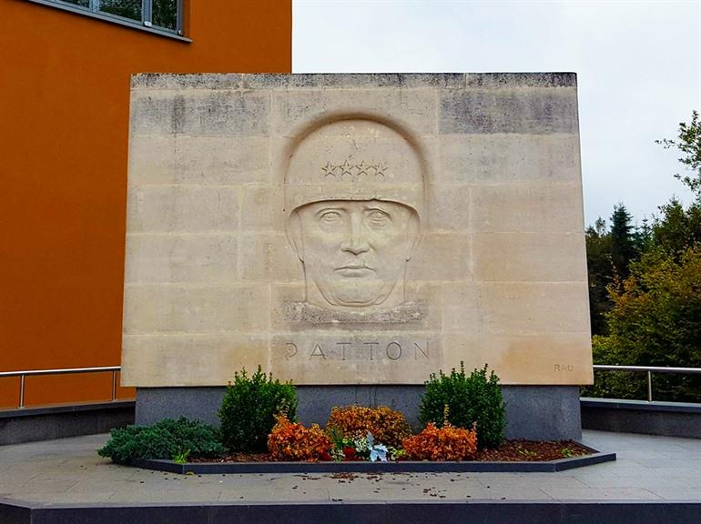 General George S. Patton in Bastogne