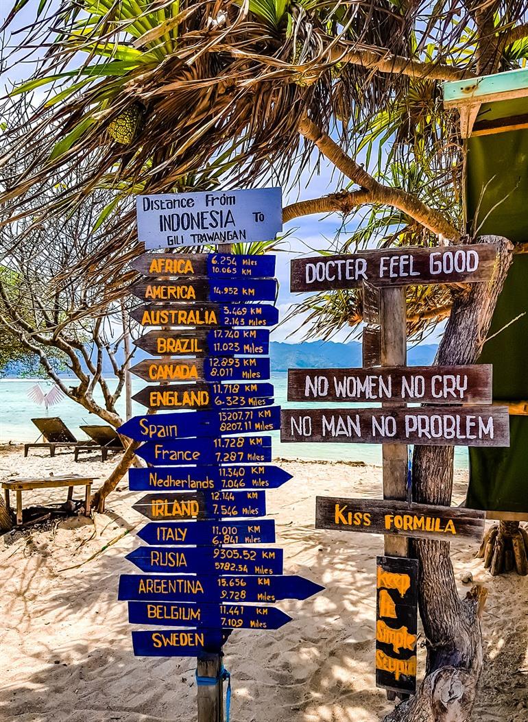 Gili Trawangan, feesteiland van de Gili-eilanden