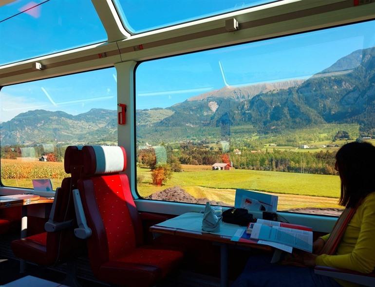 Glacier Express in Zwitserland
