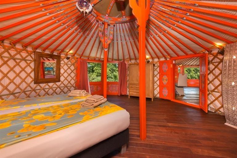 Glamping in Spanje