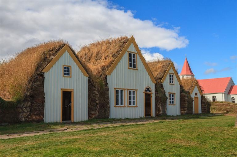 Glaumbær en turfwoningen