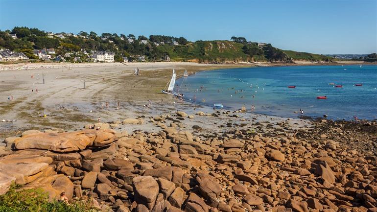 Goas Treiz in Trebeurden, Bretagne, Frankrijk