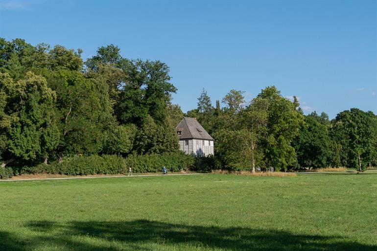 Goethes Gartenhaus in Park an der Ilm