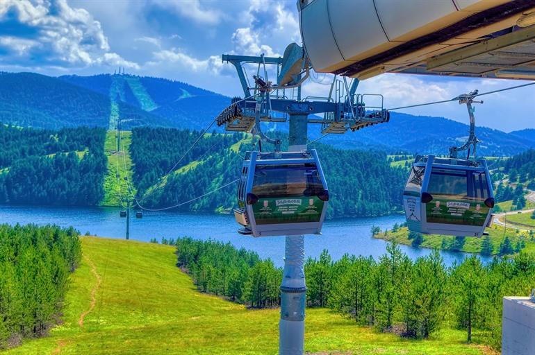 Gold Gondola, de langste panormaische kabellift, Servië