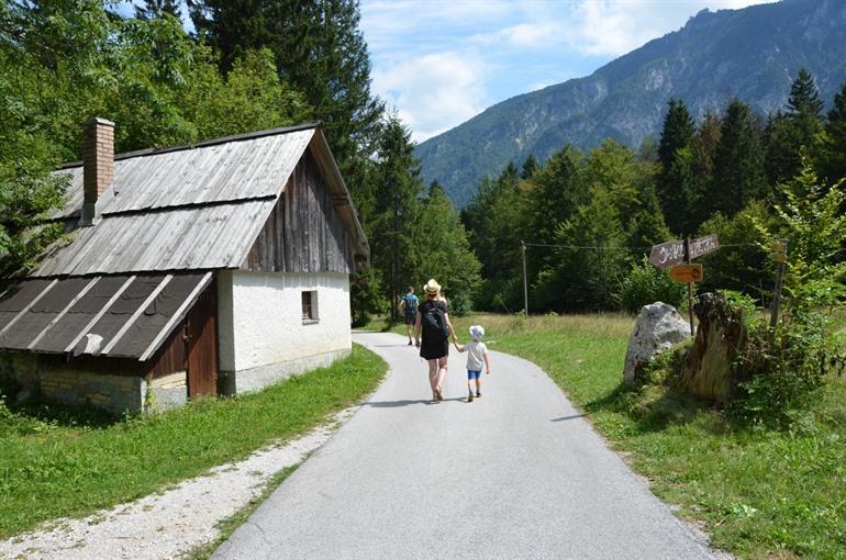 Goldhorn's Fairyland aan het Meer van Bohinj