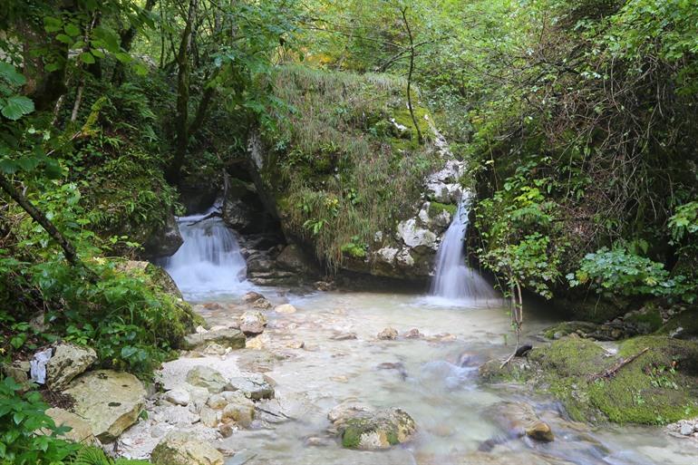 Gole dell'Infernaccio of Helkloof, Le Marche, Italië