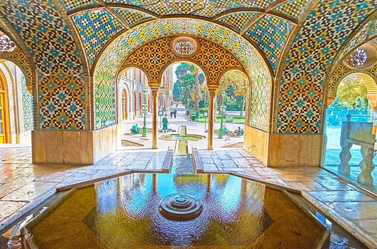 Golestan paleis Teheran Iran