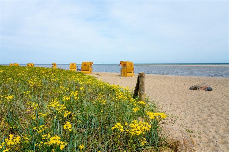 Gollwitzer Strand op het eiland Poel