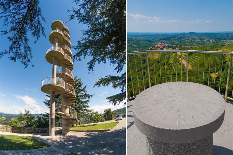 Gonjače uitkijktoren, Slovenië