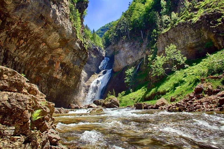 Gradas de Soaso waterval