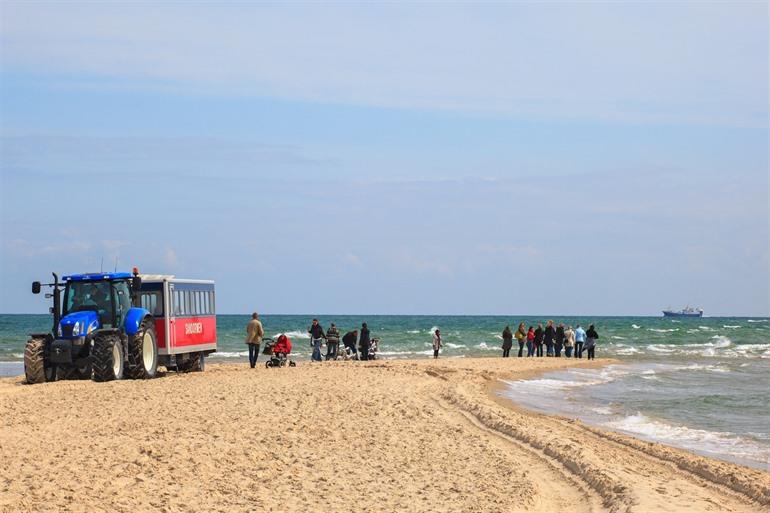 Grenen bij het plaatsje Skagen