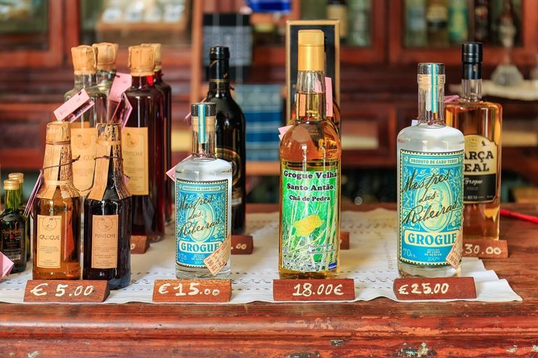 Grogue, de nationale drank van Kaapverdië
