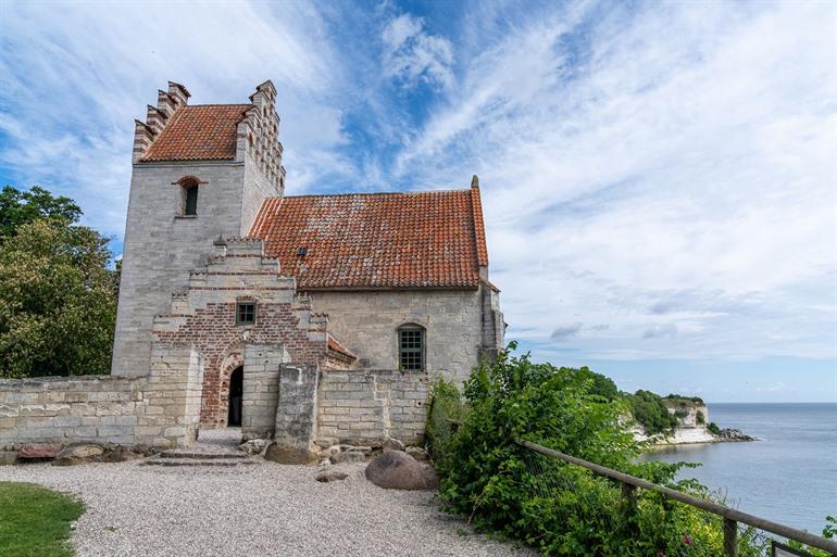 Højerup Gamle Kirke in Denemarken