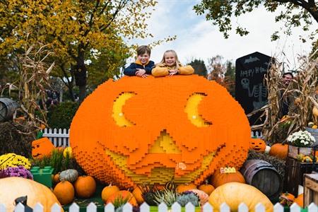 Halloween vieren in Legoland Billund, Denemarken
