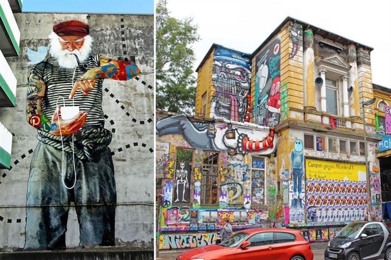 Hamburg's Schanzenviertel, Duitsland