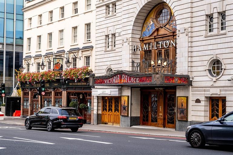 Hamilton – Victoria Palace Theatre, West End London