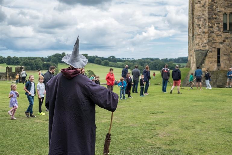 Harry Potter op Alnwick Castle