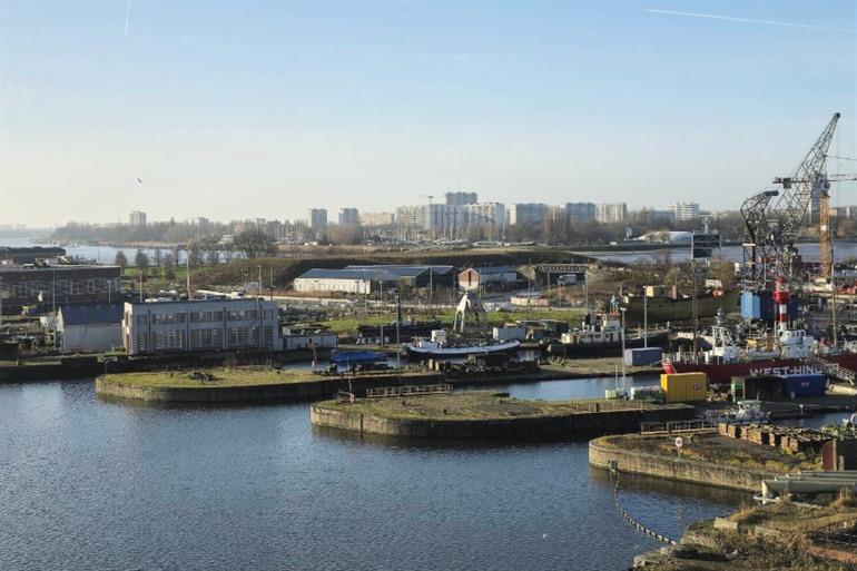 Havendokken in Antwerpen