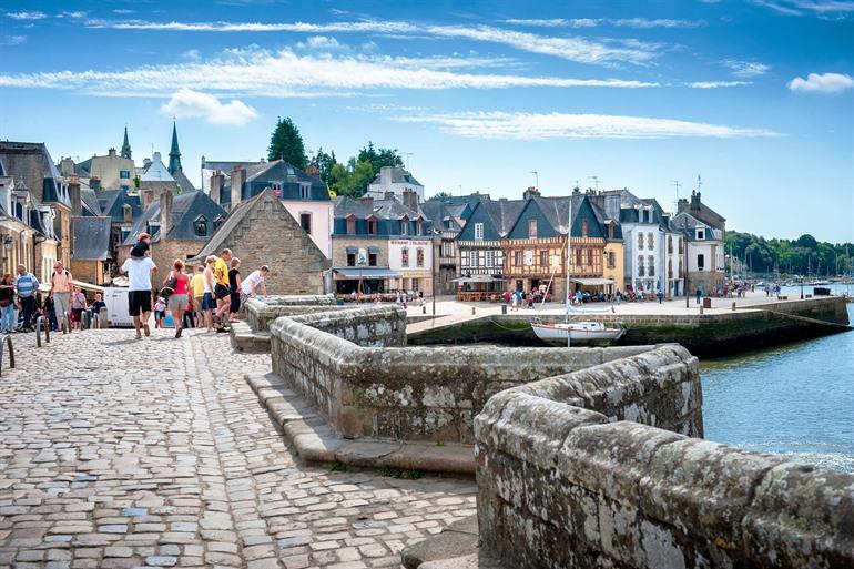 Havenstad Auray, Bretagne