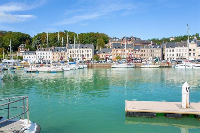 Havenstad Saint-Valery-en-Caux, Normandië