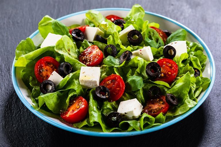 Heerlijke frisse Griekse salade