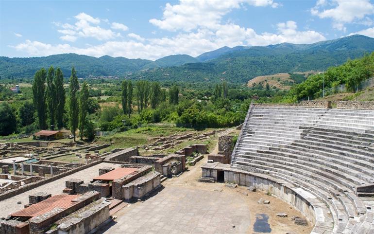 Heraclea Lyncestis in Bitola Noord-Macedonië
