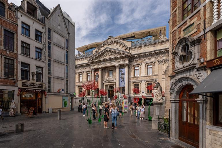 Het Beursgebouw in hartje Brussel