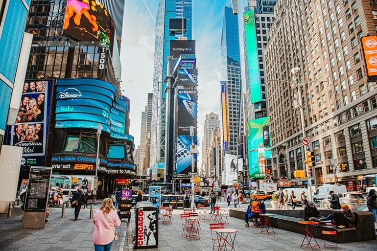 Het bruisende Times Square