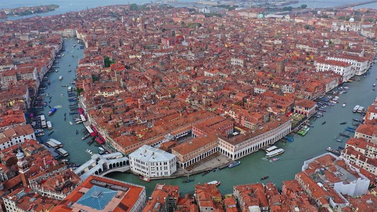 Het Canal Grande in Venetië