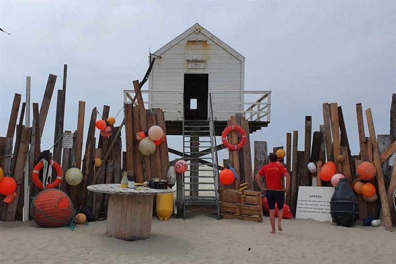 Het Drenkelingenhuisje op Vlieland