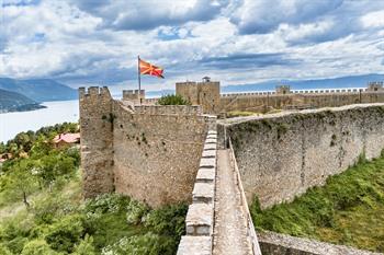 Het Fort van Samuel en de stadsmuren, Noord-Macedonië